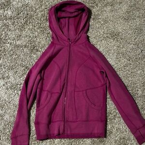 Athleta Girl Size 14 XL Pink Zip-Up